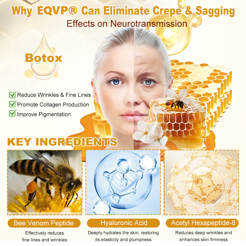 EQVP® 𝘽𝙀𝙀 𝙑𝙀𝙉𝙊𝙈 𝑺𝒌𝒊𝒏 𝑹𝒆𝒔𝒕𝒐𝒓𝒂𝒕𝒊𝒐𝒏 𝑪𝒓𝒆𝒂𝒎 –🌸 Anti-aging,Hydrating, Skin Repair, Even Tone, Acne and Dark Spot Treatment, Wart and Mole Removal, Psoriasis Relief
