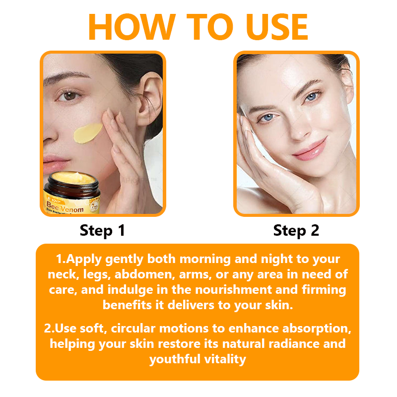 EQVP® 𝘽𝙀𝙀 𝙑𝙀𝙉𝙊𝙈 𝑺𝒌𝒊𝒏 𝑹𝒆𝒔𝒕𝒐𝒓𝒂𝒕𝒊𝒐𝒏 𝑪𝒓𝒆𝒂𝒎 –🌸 Anti-aging,Hydrating, Skin Repair, Even Tone, Acne and Dark Spot Treatment, Wart and Mole Removal, Psoriasis Relief