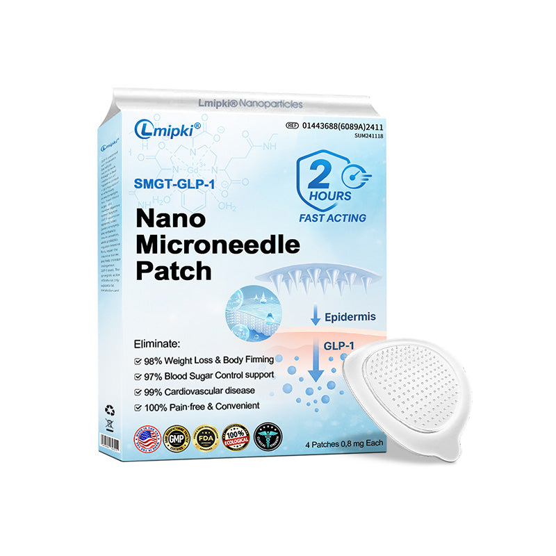 🍀【𝙎𝙪𝙢𝙢𝙚𝙧 𝙇𝙞𝙢𝙞𝙩𝙚𝙙 𝙀𝙙𝙞𝙩𝙞𝙤𝙣】🍀 𝗟𝗺𝗶𝗽𝗸𝗶® 🇺🇸 Nano Microneedle Patch with SMGT-GLP-1 & Matrixyl 3000 – Slimming, Skin Tightening, Blood Sugar Support, No Injection, 7-Day Result😍