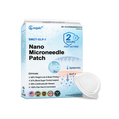 🍀【𝙎𝙪𝙢𝙢𝙚𝙧 𝙇𝙞𝙢𝙞𝙩𝙚𝙙 𝙀𝙙𝙞𝙩𝙞𝙤𝙣】🍀 𝗟𝗺𝗶𝗽𝗸𝗶® 🇺🇸 Nano Microneedle Patch with SMGT-GLP-1 & Matrixyl 3000 – Slimming, Skin Tightening, Blood Sugar Support, No Injection, 7-Day Result😍