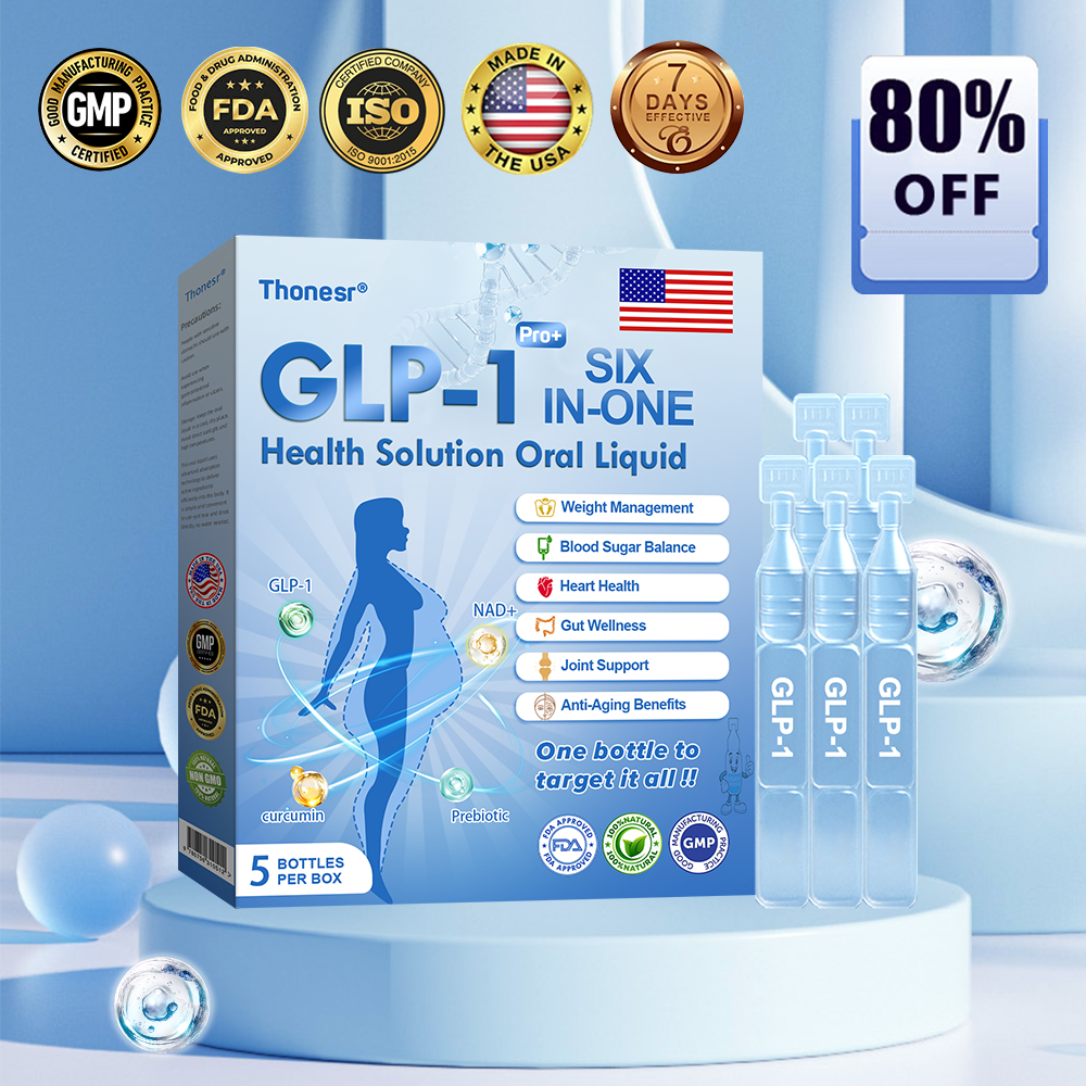 【Last Day Promotion 80% OFF🏆】𝐓𝐡𝐨𝐧𝐞𝐬𝐫® 𝐆𝐋𝐏-𝟏 𝐏𝐫𝐨👩‍⚕️+ 𝐒𝐈𝐗 𝐈𝐍-𝐎𝐍𝐄 𝐇𝐞𝐚𝐥𝐭𝐡 𝐒𝐨𝐥𝐮𝐭𝐢𝐨𝐧 𝐎𝐫𝐚𝐥 𝐋𝐢𝐪𝐮𝐢𝐝 💪Use once every two days, | Lose 20 pounds quickly | Reduce sugar by 90% |)