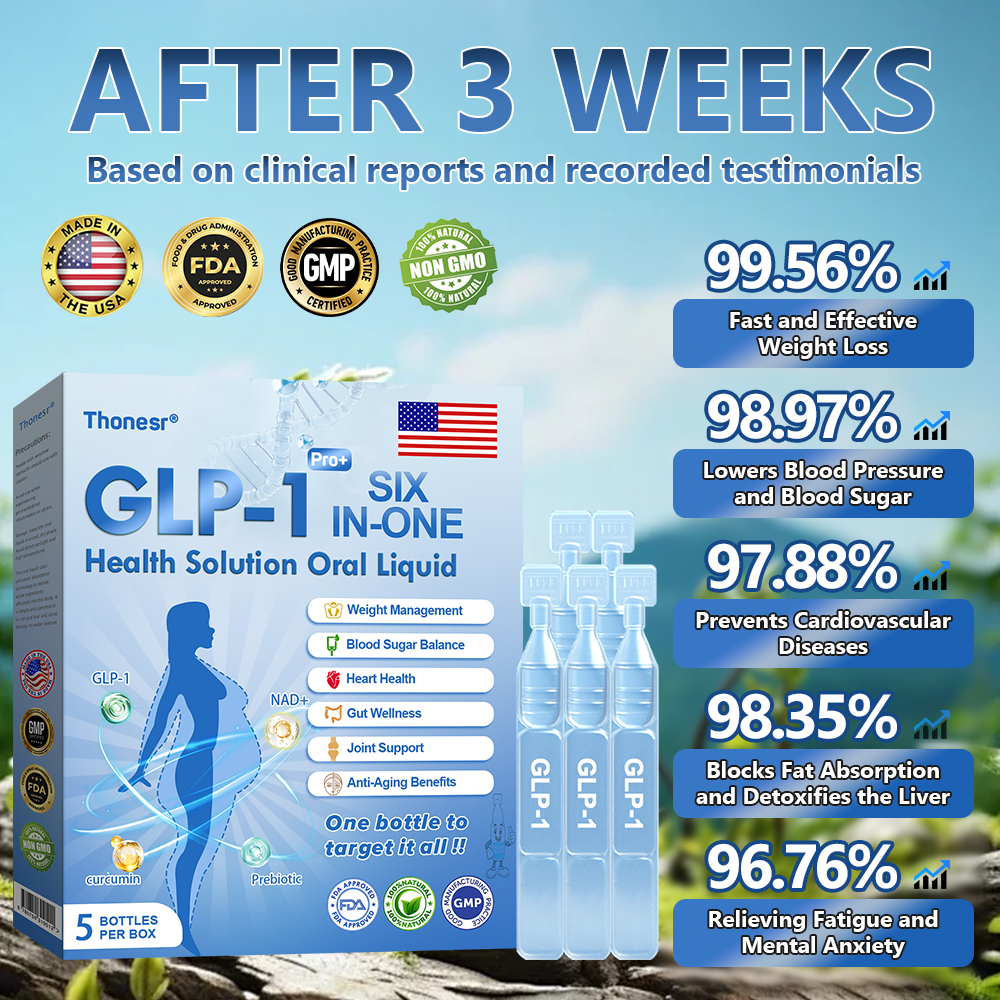 【Last Day Promotion 80% OFF🏆】𝐓𝐡𝐨𝐧𝐞𝐬𝐫® 𝐆𝐋𝐏-𝟏 𝐏𝐫𝐨👩‍⚕️+ 𝐒𝐈𝐗 𝐈𝐍-𝐎𝐍𝐄 𝐇𝐞𝐚𝐥𝐭𝐡 𝐒𝐨𝐥𝐮𝐭𝐢𝐨𝐧 𝐎𝐫𝐚𝐥 𝐋𝐢𝐪𝐮𝐢𝐝 💪Use once every two days, | Lose 20 pounds quickly | Reduce sugar by 90% |)