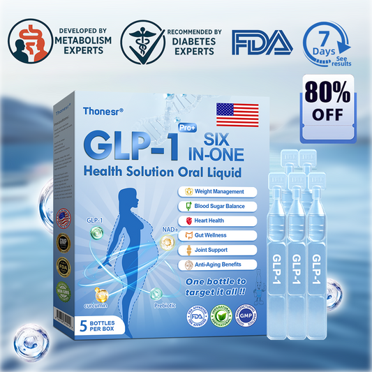 【Last Day Promotion 80% OFF🥇】𝐓𝐡𝐨𝐧𝐞𝐬𝐫® 𝐆𝐋𝐏-𝟏 𝐏𝐫𝐨👩‍⚕️+ 𝐒𝐈𝐗 𝐈𝐍-𝐎𝐍𝐄 𝐇𝐞𝐚𝐥𝐭𝐡 𝐒𝐨𝐥𝐮𝐭𝐢𝐨𝐧 𝐎𝐫𝐚𝐥 𝐋𝐢𝐪𝐮𝐢𝐝 💪Use once every two days, | Lose 20 pounds quickly | Reduce sugar by 90% |)