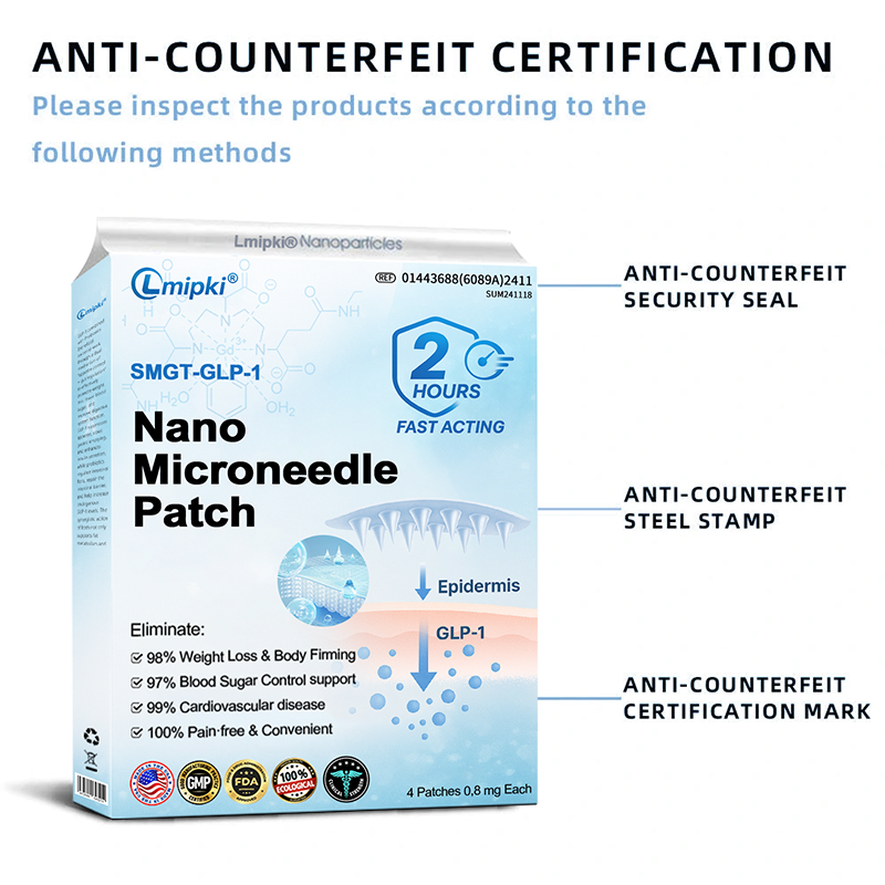 🍀【𝙎𝙪𝙢𝙢𝙚𝙧 𝙇𝙞𝙢𝙞𝙩𝙚𝙙 𝙀𝙙𝙞𝙩𝙞𝙤𝙣】🍀 𝗟𝗺𝗶𝗽𝗸𝗶® 🇺🇸 Nano Microneedle Patch with SMGT-GLP-1 & Matrixyl 3000 – Slimming, Skin Tightening, Blood Sugar Support, No Injection, 7-Day Result😍