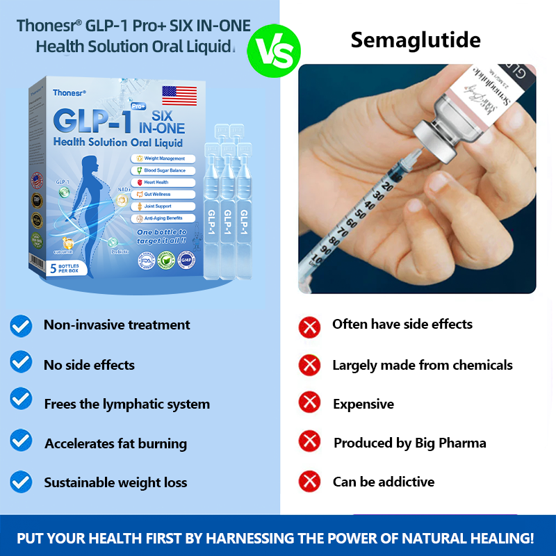 【Last Day Promotion 80% OFF🏆】𝐓𝐡𝐨𝐧𝐞𝐬𝐫® 𝐆𝐋𝐏-𝟏 𝐏𝐫𝐨👩‍⚕️+ 𝐒𝐈𝐗 𝐈𝐍-𝐎𝐍𝐄 𝐇𝐞𝐚𝐥𝐭𝐡 𝐒𝐨𝐥𝐮𝐭𝐢𝐨𝐧 𝐎𝐫𝐚𝐥 𝐋𝐢𝐪𝐮𝐢𝐝 💪Use once every two days, | Lose 20 pounds quickly | Reduce sugar by 90% |)